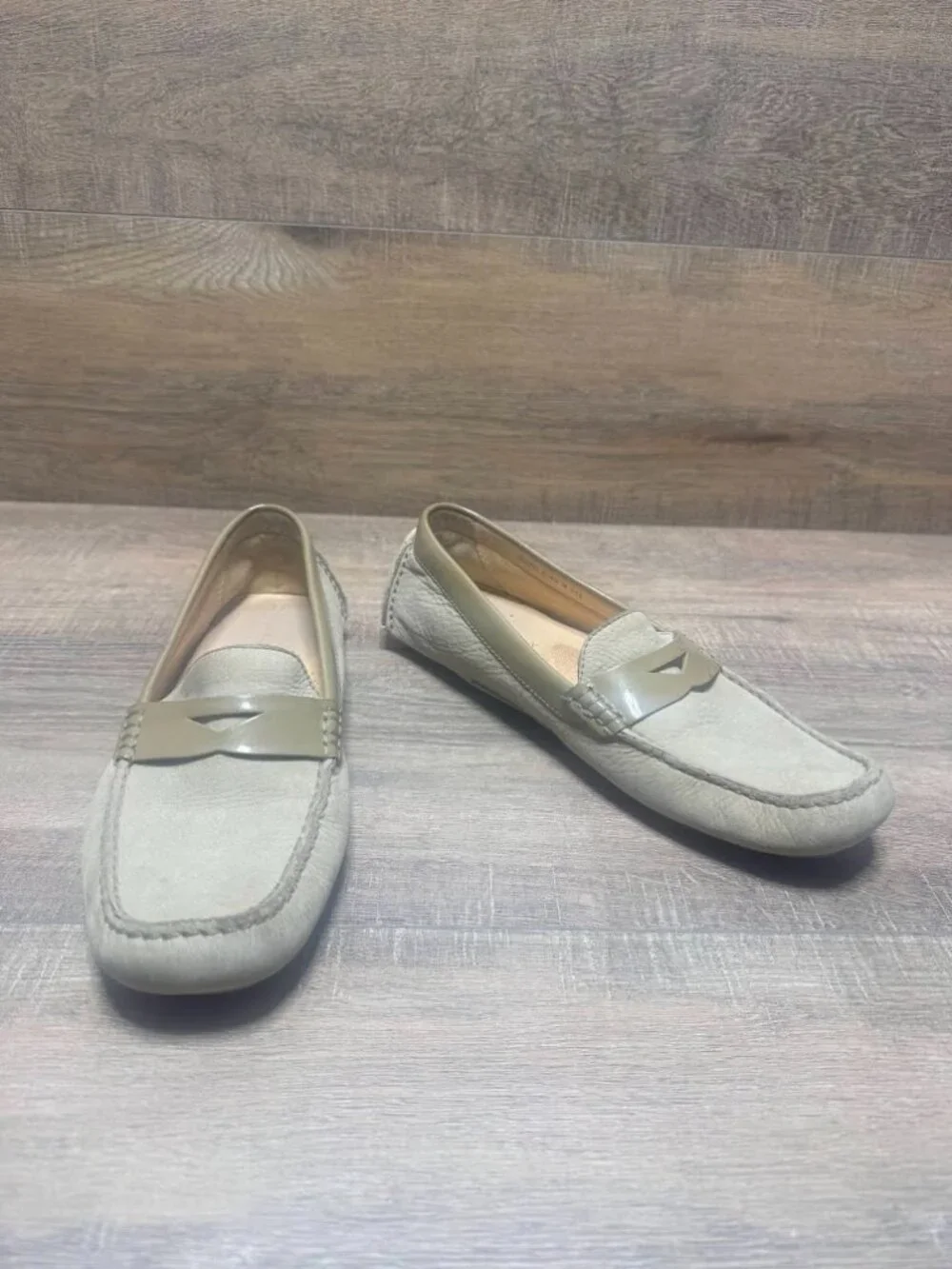 Cole Haan Tan Leather Driving Loafers Men's Size 8.5